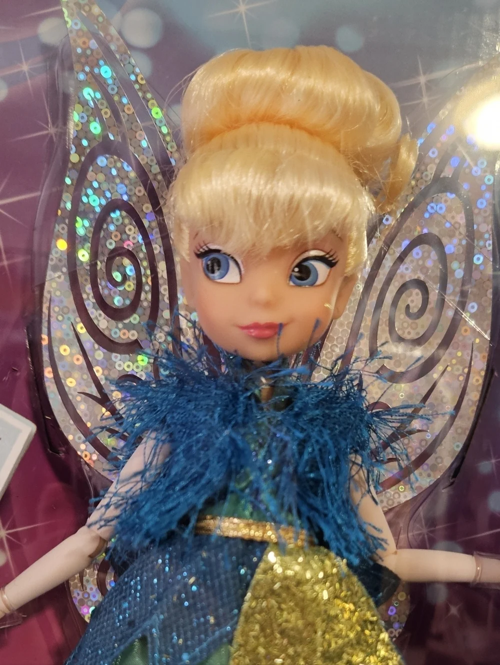 Disney Fairies Tinker Bell Doll Fully Poseable Jakks NIB
